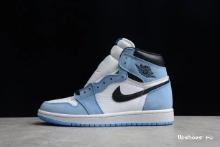 Retro White Blue Jordan High University Black AIR 555088-134 1 0206